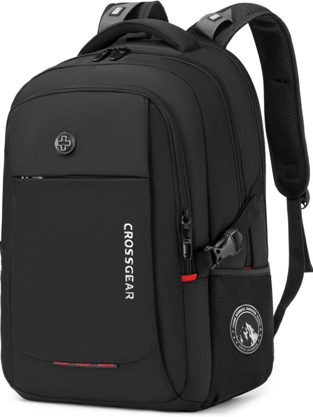 Ergonomic 17.3-Inch Travel Laptop Backpack with 30L Storage and Water Resistance